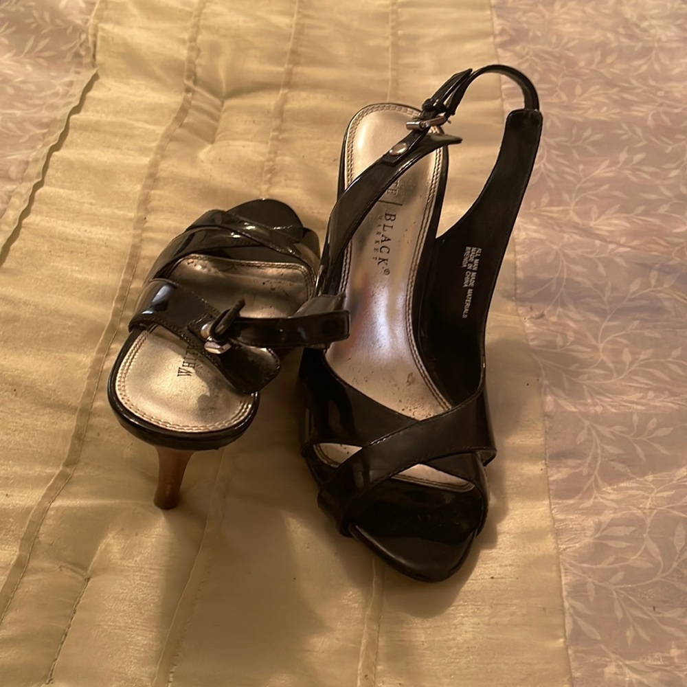 WHBM sling back heels